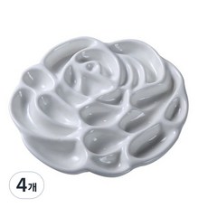 장미 파레트 수채화 아크릴 유화 민화 동양화 진채화, 4개