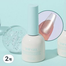 발라젤 자석탑젤 마그네틱 논와이프 탑젤 기초젤, 2개, 10g, 투명