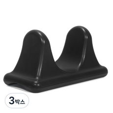 리브에어 마사지기 장요근 스트레칭 근막이완 전신 코어, 3박스, 장요근마사지기블랙