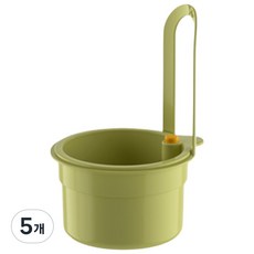 에잇홈 원터치 음식물쓰레기 거름통, 5개, 그린