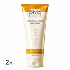스타일아로마테라피 모로칸 아르간 헤어팩 극손상 물미역 트리트먼트, 2개, 200ml