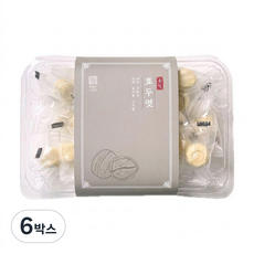 우진엿 호두도시락엿, 6개, 130g
