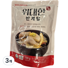 위대한 반계탕 여름보양식, 3개, 700g