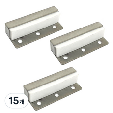 강화도어스토퍼 유리문 상부스토퍼 3개, 스텐, 15개