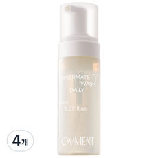 오브먼트 이너메이트 워시 데일리 여성청결제/ 산부인과 전문의 문진 테스트 / pH 개선 테스트 완료, 4개, 150ml