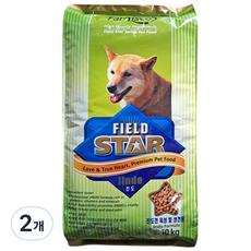 팜스코 필드스타 진도 진돗개 사료 대형견 대용량 강아지 사료, 10kg, 2개