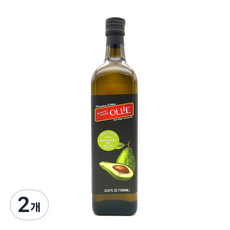 올리에 엑스트라 버진 아보카도 오일 프리미엄 에디션, 1L, 2개