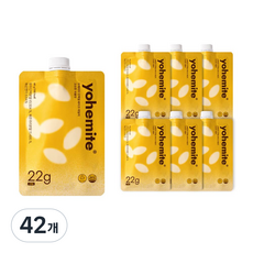 요헤미티 단백질 쉐이크 데일리 곡물맛, 42개, 40g