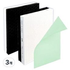 티에스아이 삼성 블루스카이 3000 공기청정기 A7FCVAUWD 필터 세트 슈퍼파워형 CFX-B100D CFX-2TCD, 04.슈퍼파워형, 3개