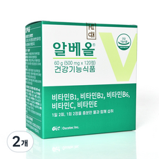 오스코텍 알베올 120정, 2개