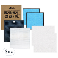 티에스아이 코웨이 공기청정기 호환용필터, AP-1018F, 3세트