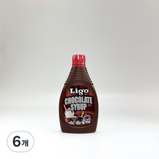 리고 초코 시럽 567g, 6개