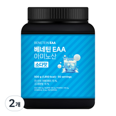 베네틴 EAA 7000 필수 아미노산 보충제 소다맛, 2개, 500g