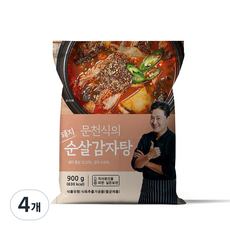문천식의 가마솥 순살 감자탕, 4개, 900g