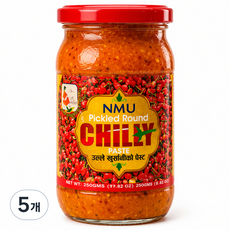 NMU Pickled Round Chilly 피클 라운드 칠리 (네팔고추장), 5개, 350g