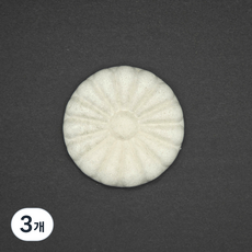 [흰색]국화 모나카깍지 아이스크림 플로랑탱 찹쌀과자 모나카피 모나모나카 [원산지:국산], 52g, 3개