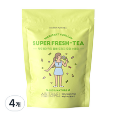 스키니퓨리티 슈퍼프레쉬티(30T), 1.5g, 30개입, 4개