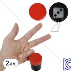 JL매직[KC인증]한 번에 맞히는 주사위 알아맞히기 마술 초보용 간단한 마술도구 초등 어린이 마술, 2세트