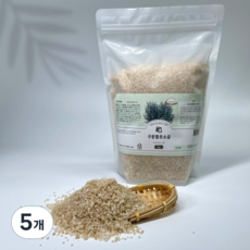 3년 묵혀 간수뺀 신안 구운함초소금, 1kg, 5개