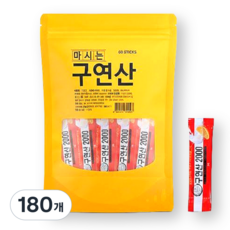 FNC 마시는 편리한 구연산 분말스틱 오스트리아 식용구연산, 180개, 2g