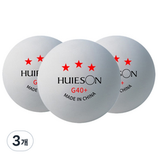 ABS 3성 탁구공 연습용 50개 벌크, 화이트, 3개, 50개입