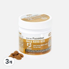 데이스포 후코이단 강아지 영양제 250g 장 영양간식 면역력 간식, 데이스포 후코이단 장 영양제 250g, 장건강/유산균, 3개 데이스포 후코이단 장 영양제 250g, 장건강/유산균, 3개
