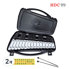 영창 실로폰 YX-25 음악수업용 블랙한정판, 2개, 블랙, 25판