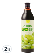 라이블링 파인쏙 클렌즈 샤인머스캣맛, 800ml, 2개