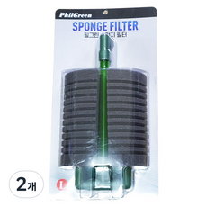 필그린 스펀지여과기 L, 2개