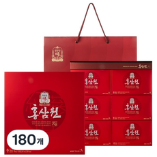 정관장 홍삼원 선물세트 / 쇼핑백 포함, 70ml, 180개 70ml, 180개