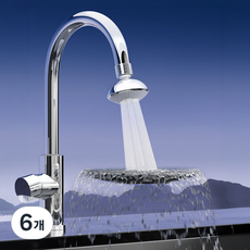 솔바람집 360도회전 만능 수도꼭지, 6개