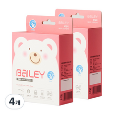 베일리 베이직 모유저장팩 일회용, 4개, 30매
