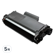 TN-2380 호환 토너 HL-L2365DW L2360DN MFC-L2700D MFC-L2700DW, 5개, 검정