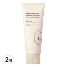 헤브블루 살몬 케어링 센텔라 크림, 100ml, 2개, 100ml