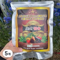초산칼슘 킬레이트 칼슘 구연산 칼슘, 5개, 500g
