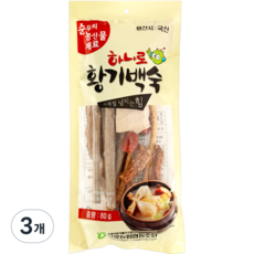 단양농협 하나로 국산 황기백숙, 3개