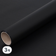 리본리에 꽃 포장지 꽃다발 포장 플로드 1, 31.검정색, 3개