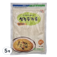 농협 함평 나비골농협 생녹두가루, 240g, 5개