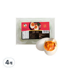 월월중국식품 쒸르 오리알 찐오리알 야단, 360g, 4개