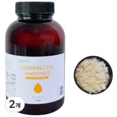 웁티 폐식용유 기름응고제 계량캡 용기형, 2개, 150g