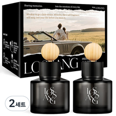 로쌩 퍼퓸 대용량 차량용 방향제 디퓨저 2p + 우드볼스틱 2p 세트, 2세트, 호텔우드