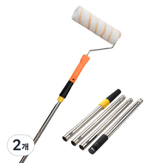 9인치 1.2M 4단 롤러봉, 2개