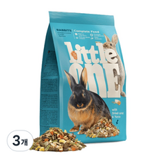 리틀원 푸드 토끼 사료, 900g, 3개