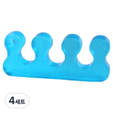 바하티 편안한 착용감 말랑 발가락 벌리개, 4세트 4세트
