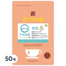 천지이슬 민토차 (삼각티백/생분해필터) / 민들레영토 이슬차, 1g, 25g