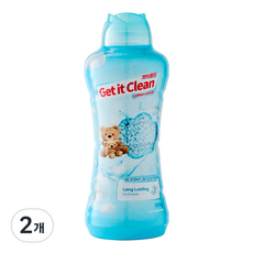 겟잇클린 고농축 향기부스터 코튼캔디향, 2개, 1.3kg