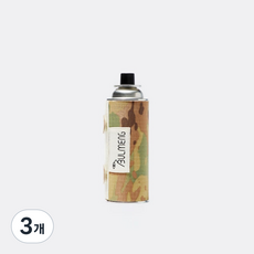 불멍 캔버스 부탄가스 워머 감성 캠핑 가스통 케이스, 밀리터리, 3개