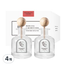 바이향 차량용 디퓨저, 딥블랙체리, 4개