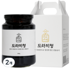 선비비책 국산 도라지청, 2개, 1개입, 600g