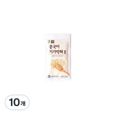 초림단지묵 국산 콩물 콩가루 90g 1인분 물만타면 콩국수, 10개